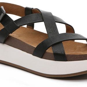 Crown Vintage Vapor Wedge Sandal - Size 9.5